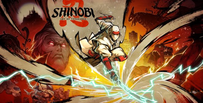 SHINOBI Art of Vengeance key art