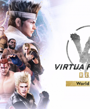 Virtua Fighter 5 REVO World Stage key art horizontal