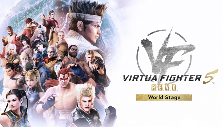 Virtua Fighter 5 REVO World Stage key art horizontal