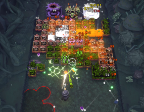 BALL x PIT The Shadow Update gameplay screenshot