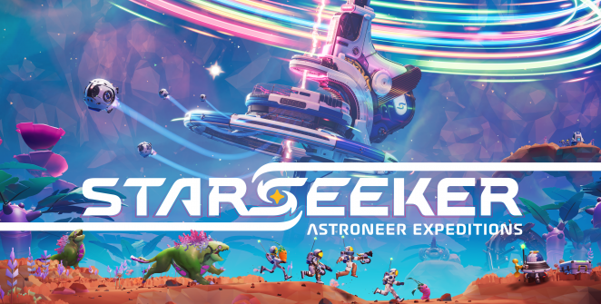 STARSEEKER key art - System Era Softworks / Devolver Digital