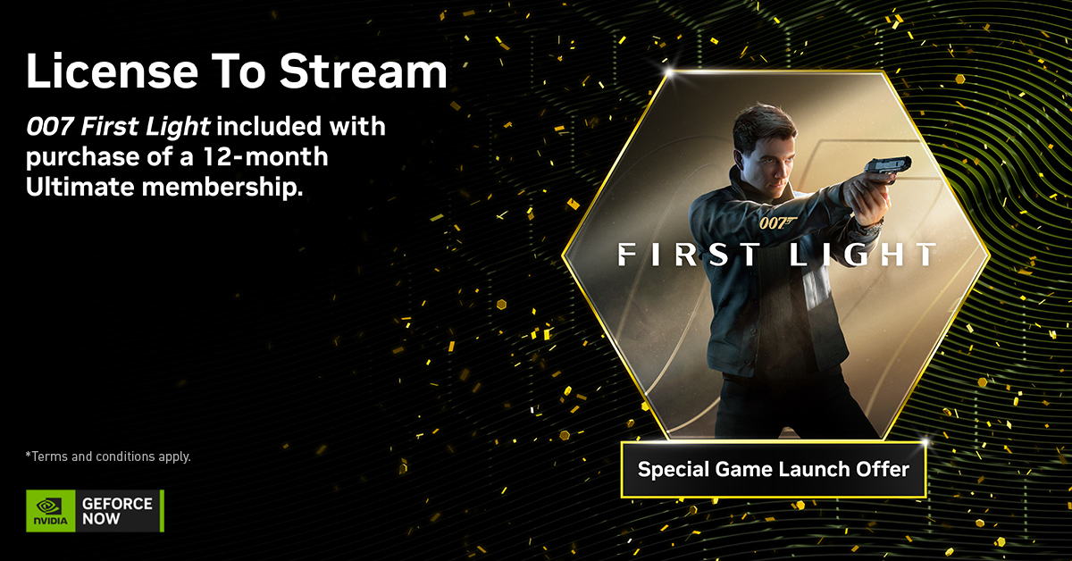 GeForce NOW 007 First Light Ultimate Bundle oferta