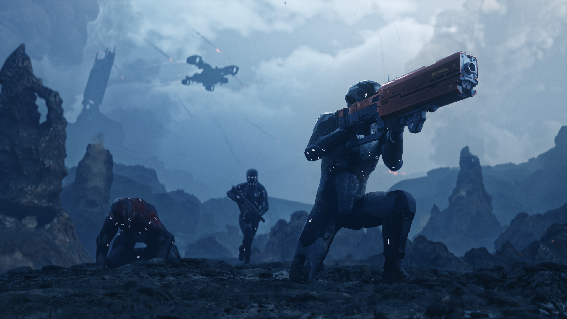 EVE Vanguard - Escenario planetario de combate