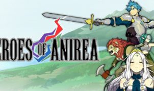Heroes of Anirea — JRPG táctico roguelite pixel art 2.5D