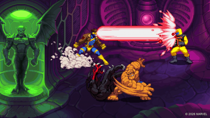 La Cosa y Cíclope en MARVEL Cosmic Invasion
