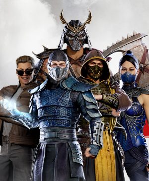 Skins de Mortal Kombat II para Johnny Cage, Kitana, Scorpion y Shao Kahn en MK1 Definitive Edition