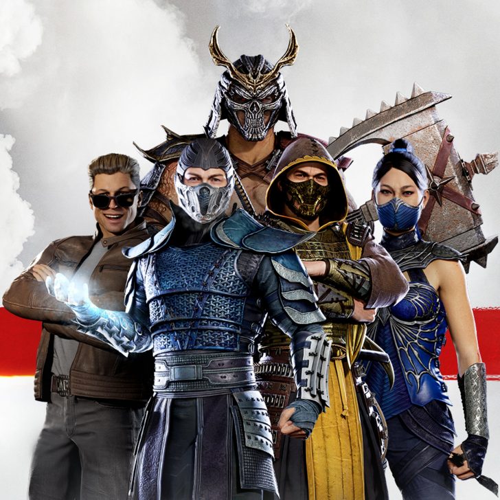 Skins de Mortal Kombat II para Johnny Cage, Kitana, Scorpion y Shao Kahn en MK1 Definitive Edition
