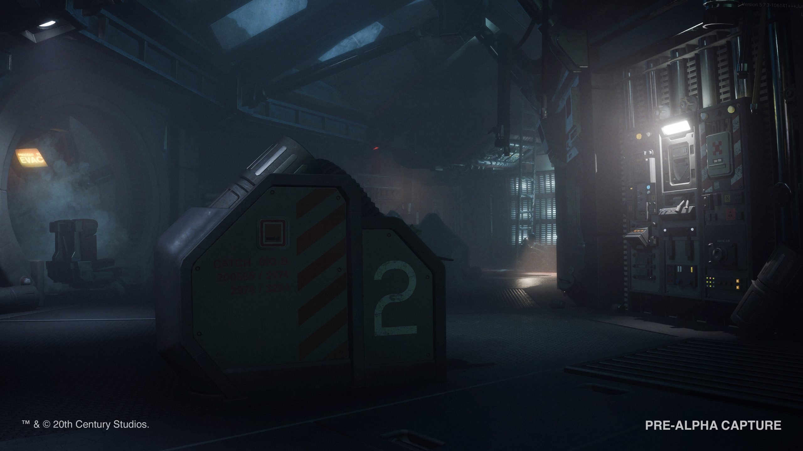 Alien: Isolation 2 - interior claustrofóbico de la estación remota Kurosaki