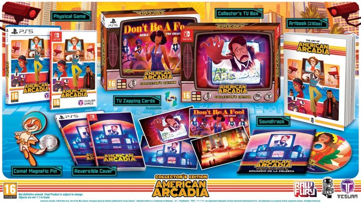 American Arcadia - Edición Física PS5 y Nintendo Switch - tráiler anuncio
