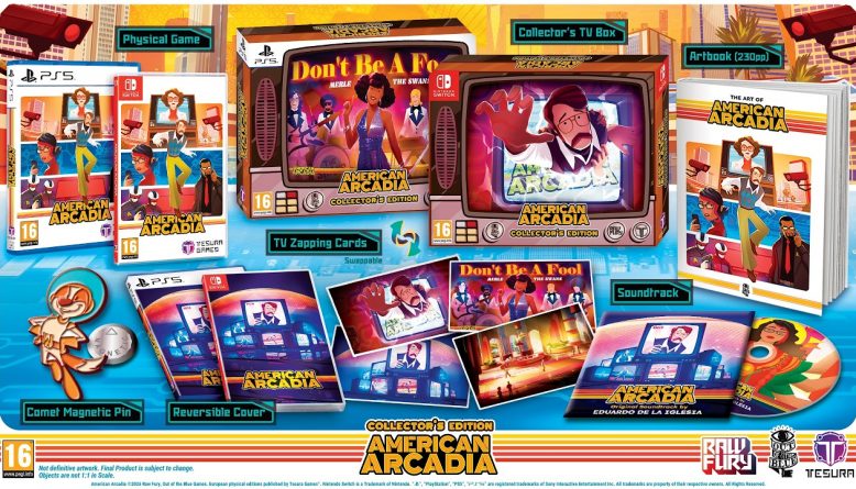 American Arcadia - Edición Física PS5 y Nintendo Switch - tráiler anuncio
