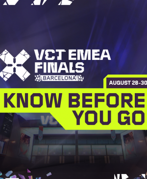 VCT EMEA Stage 2 Barcelona - Finales del campeonato europeo de VALORANT