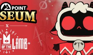 Two Point Museum x Cult of the Lamb - banner de la actualización del digiverso
