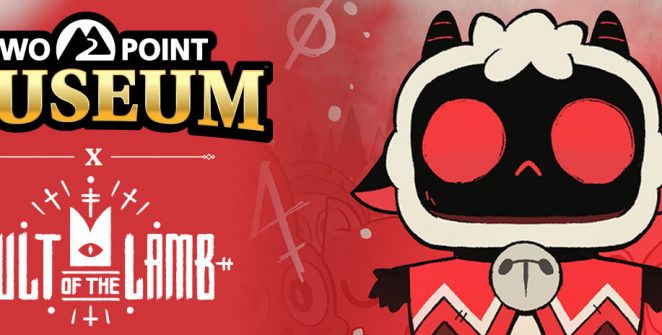 Two Point Museum x Cult of the Lamb - banner de la actualización del digiverso