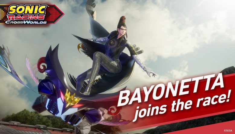 Bayonetta en Sonic Racing: CrossWorlds, segundo año