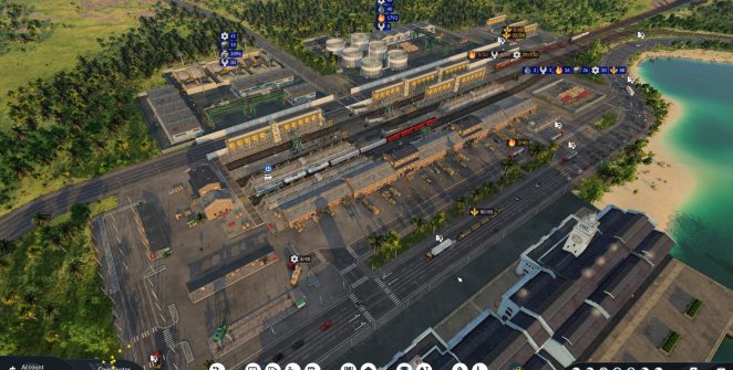 Transport Fever 3 - Estación de carga activa