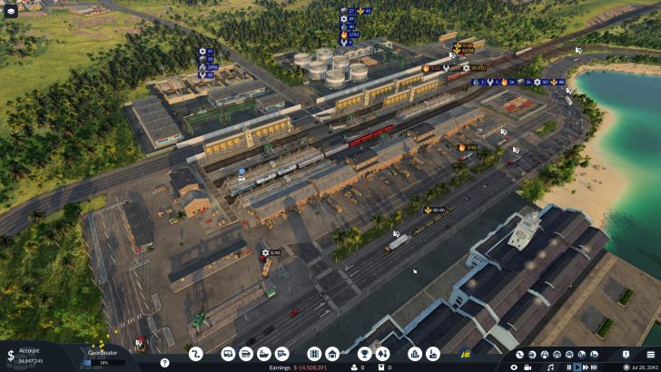 Transport Fever 3 - Estación de carga activa