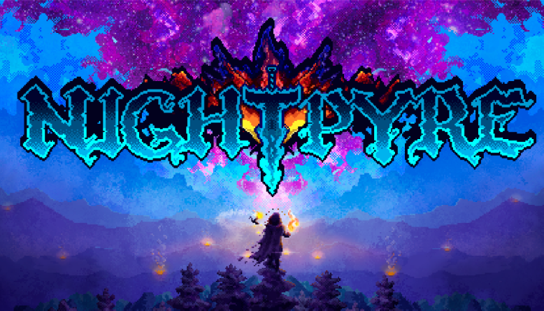 Key art de Nightpyre, el roguelite narrativo de fantasía oscura de Silveil