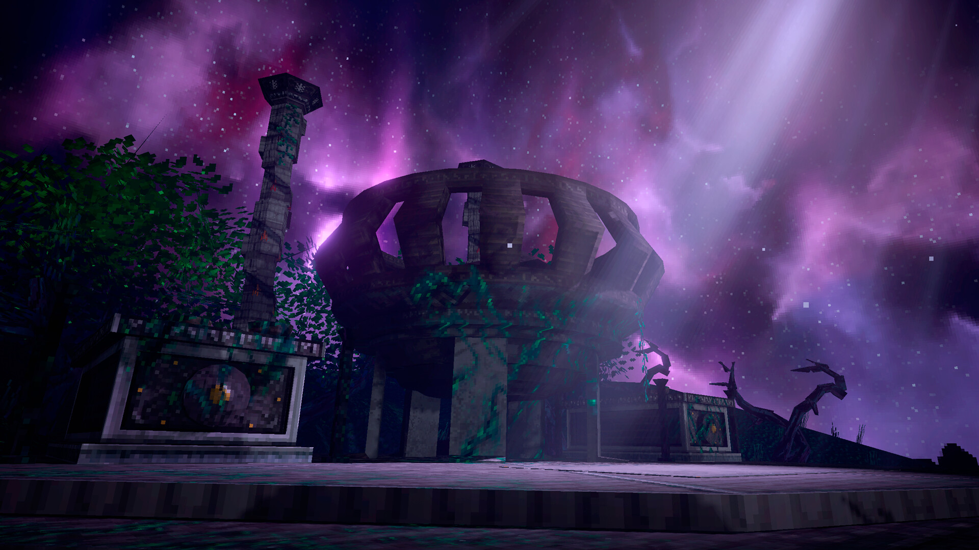 Captura de combate mágico en Nightpyre, combinando runas elementales