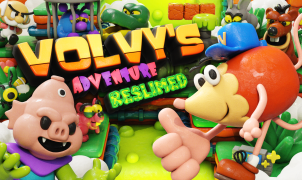 Volvys Adventure Reslimed - Key Art oficial de Devolver Digital