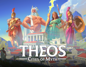 Theos: Cities of Myth - key art oficial