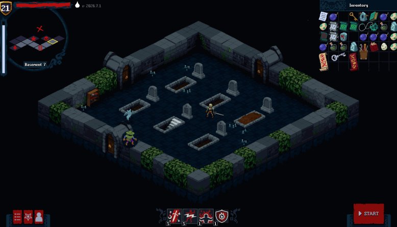 Bad House - captura de la demo en Steam