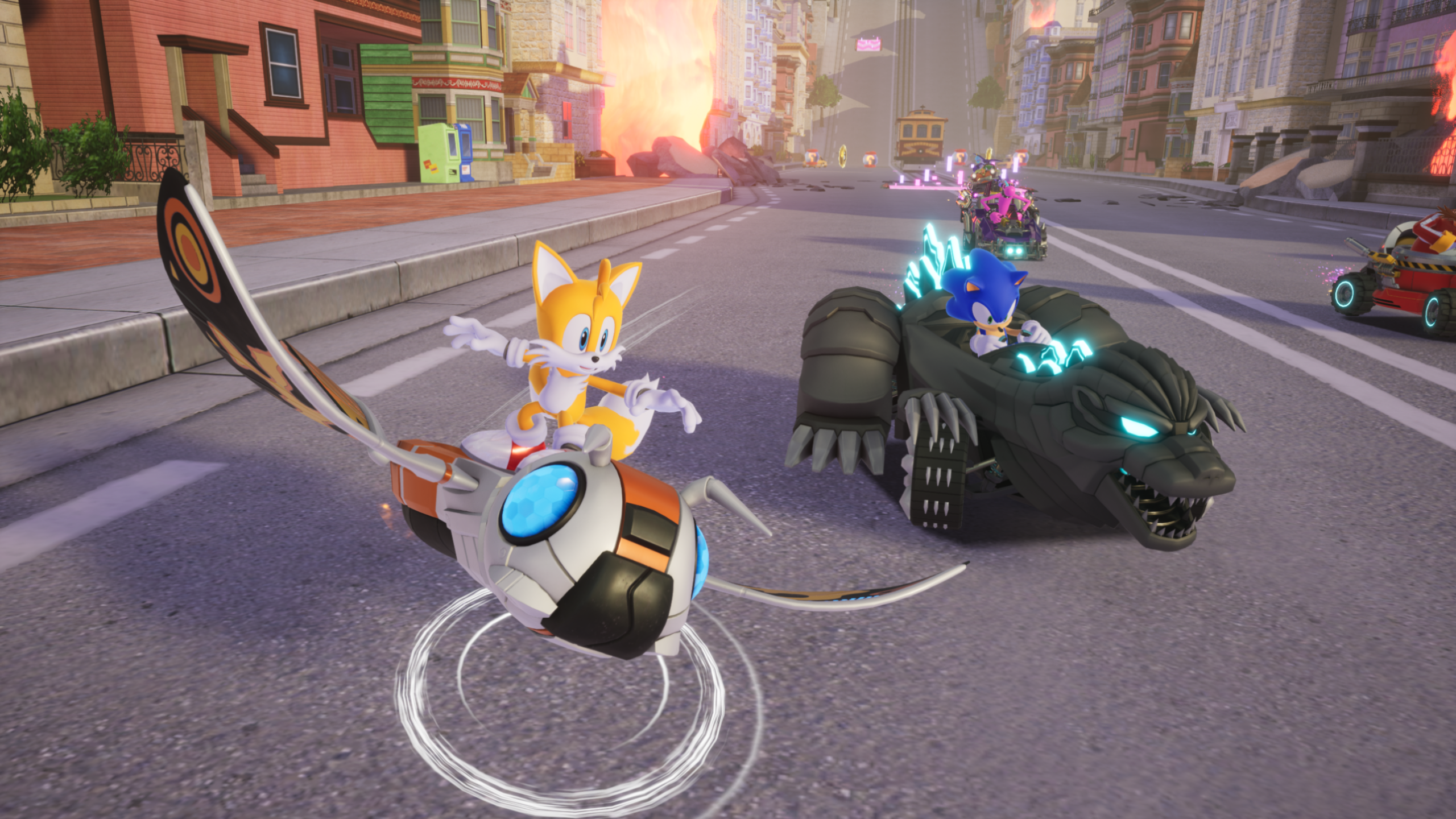Mothra - vehiculo pack EVANGELION Sonic Racing CrossWorlds